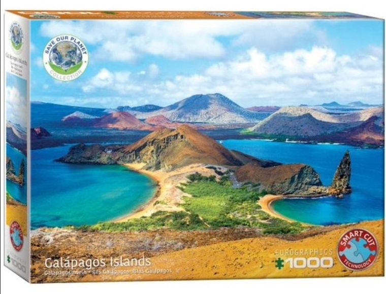 Eurographics, Safe our planet, Wyspy Galapagos, puzzle, 1000 elementów