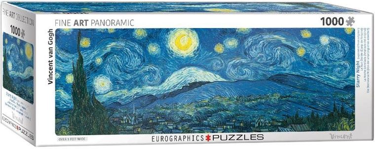 Eurographics, Starry Night, puzzle panoramic, 1000 elementów