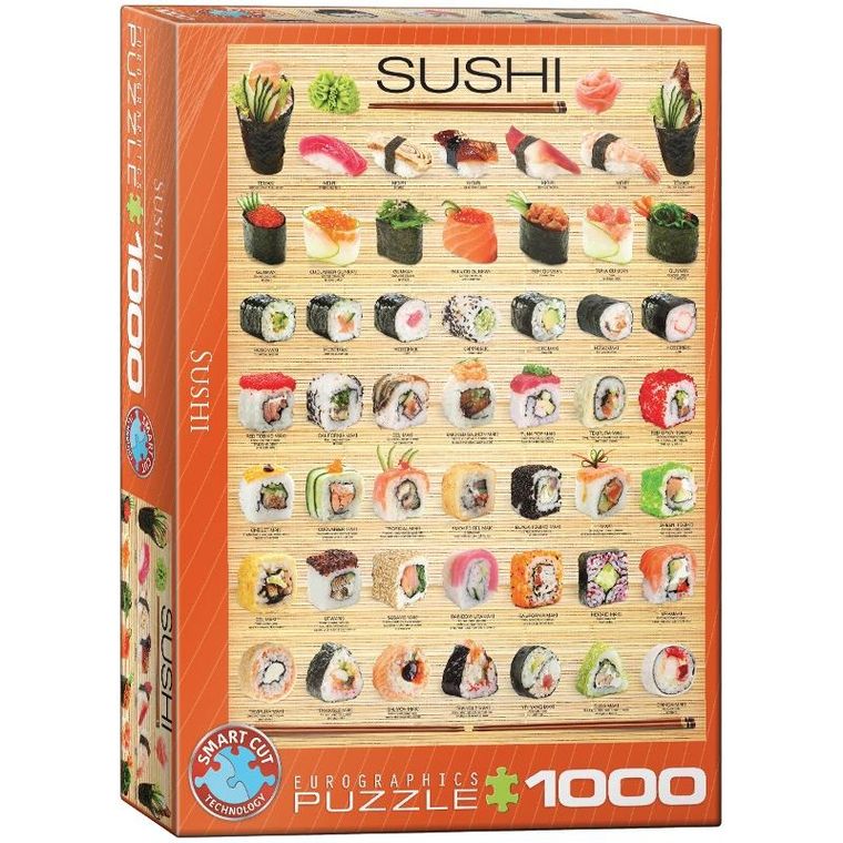 Eurographics, Sushi, puzzle, 1000 elementów