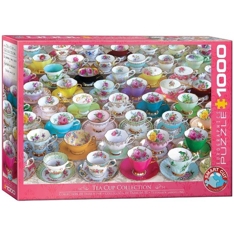 Eurographics, Teacup Collection, puzzle, 1000 elementów