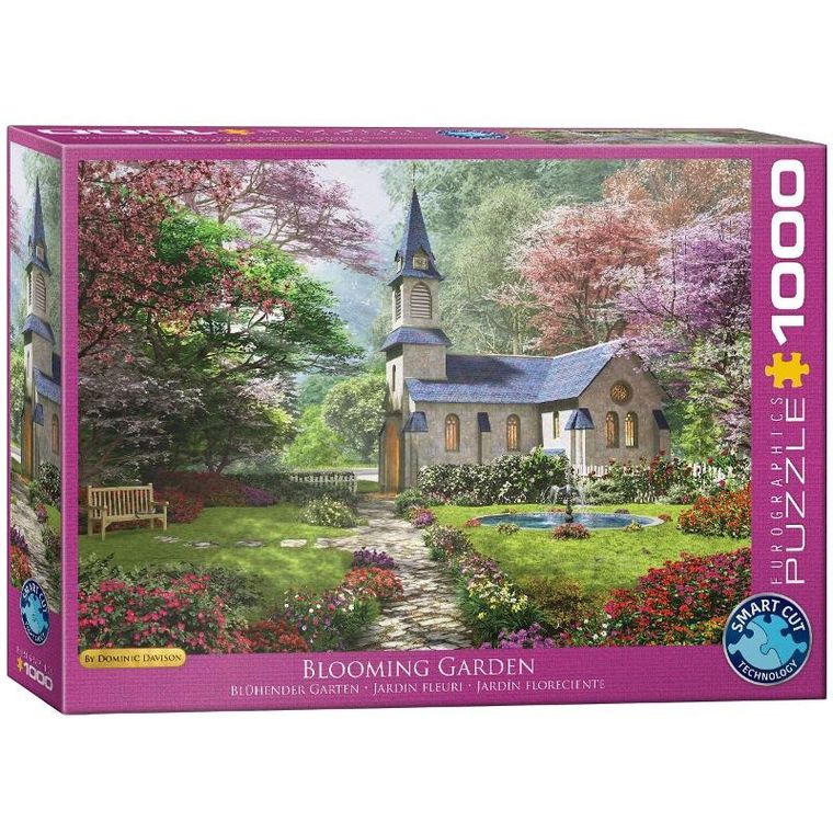 Eurographics, The Blooming Garden by Domi, puzzle, 1000 elementów
