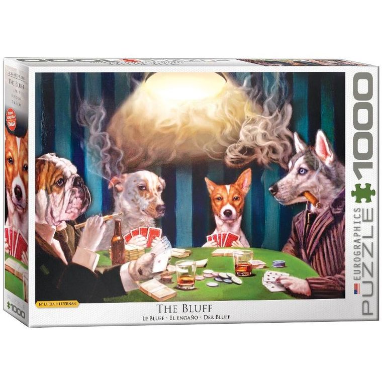 Eurographics, The Bluff by Lucia Heffernan, puzzle, 1000 elementów
