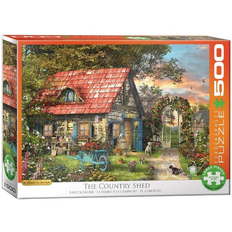 Eurographics, The Country Shed, puzzle, 500 elementów