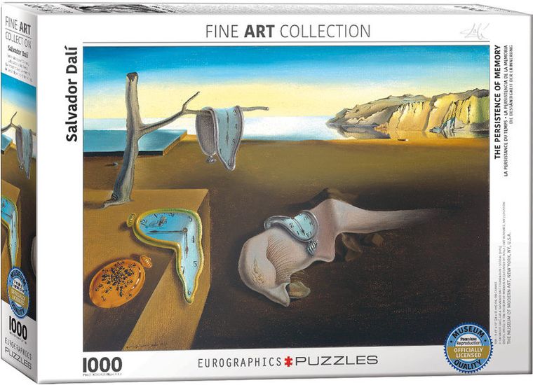 Eurographics, The Persistence of Memory-Dali, puzzle, 1000 elementów