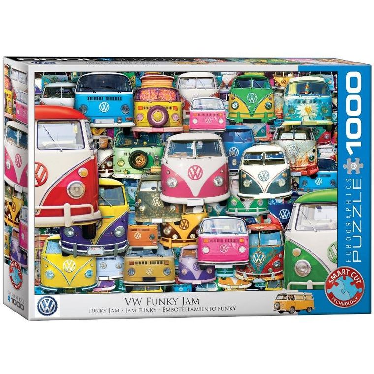 Eurographics, VW Bus Funky Jam, puzzle, 1000 elementów