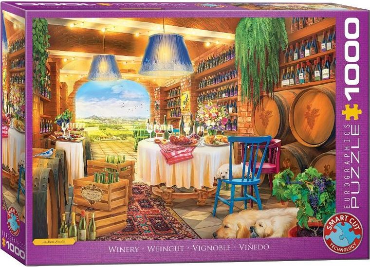 Eurographics, Winery, puzzle, 1000 elementów