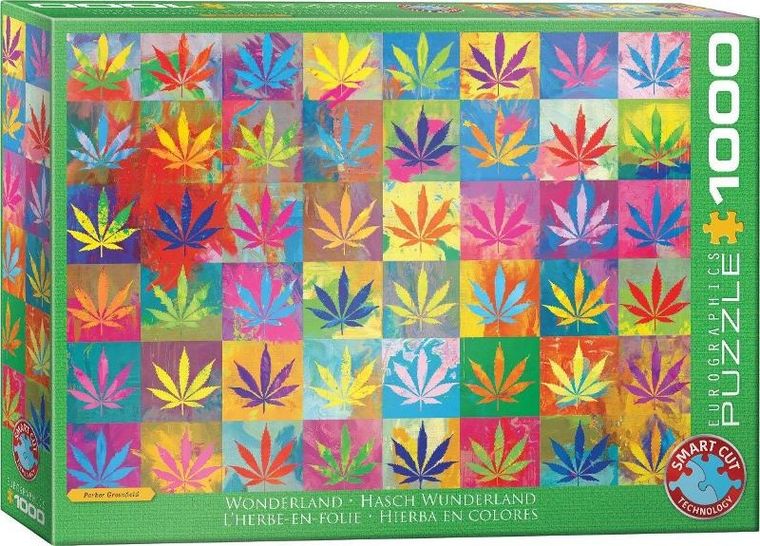 Eurographics, Wonderland, puzzle, 1000 elementów