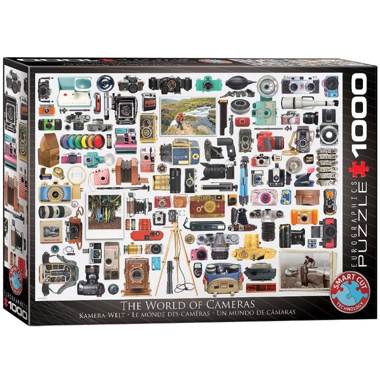 Eurographics, World of Cameras, puzzle, 1000 elementów