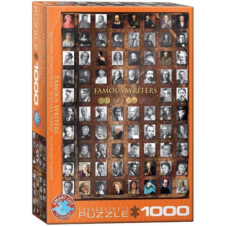 Eurographics, Znani pisarze, puzzle, 1000 elementów