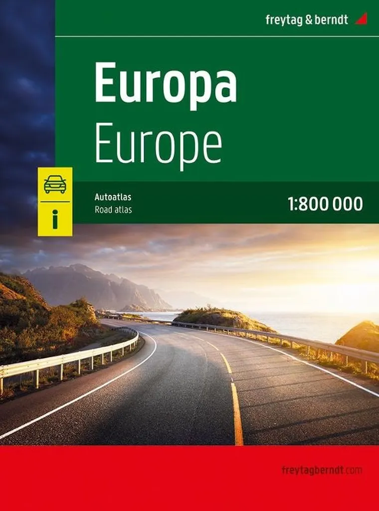 Europa. Atlas samochodowy 1:800 000