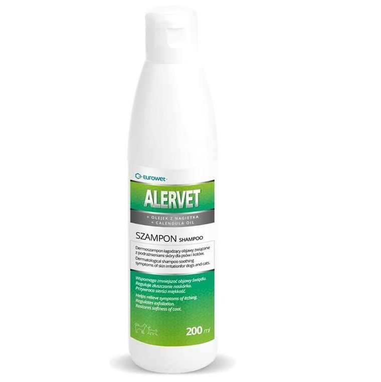 Eurowet, Alervet, preparat przy świądzie i podrażnieniach, dla psa i kota, 200 ml