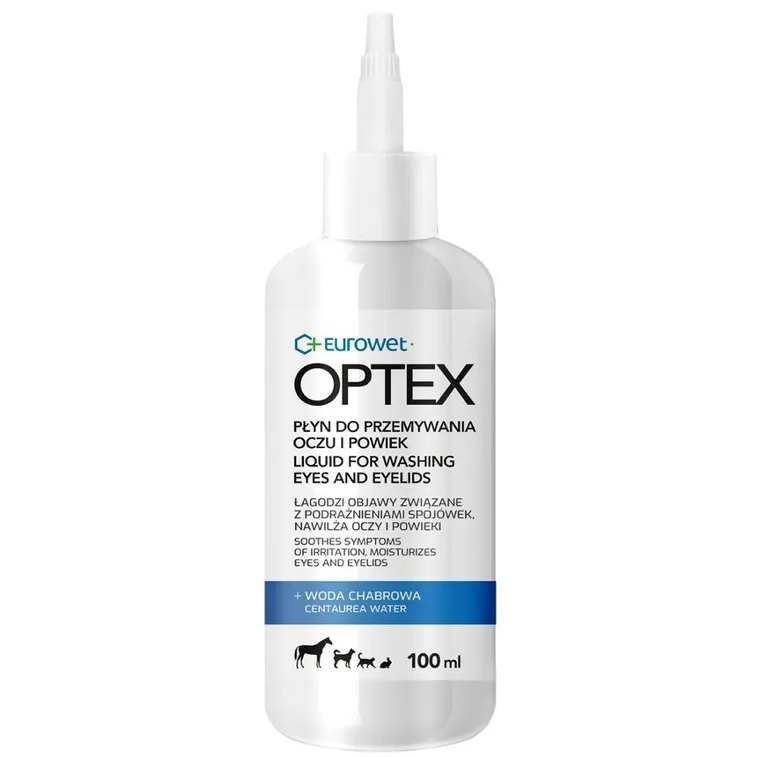 Eurowet, Optex, płyn do przemywania oczu, 100 ml