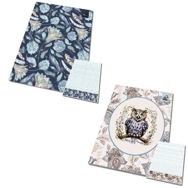 EV-Corp, notes A6 z poddrukiem, kratka, Boho, 1 szt.