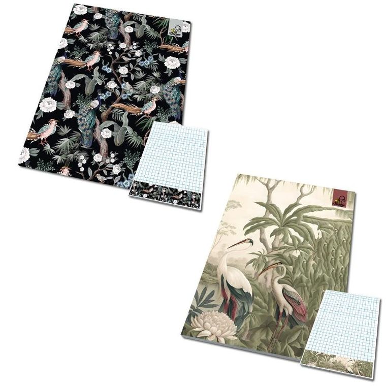 EV-Corp, notes A6 z poddrukiem, kratka, Botanique, 1 szt.