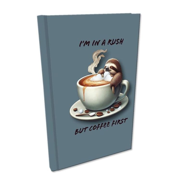 EV-Corp, Soft Touch, notes, A5, kratka, Leniwiec Kawa