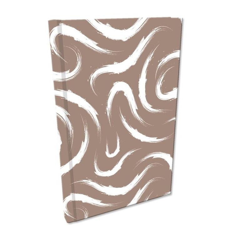 EV-Corp, Soft Touch, notes A5, kratka, Maziaje, beż, 1 szt.