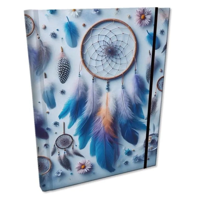 EV-Corp, Soft Touch, notes z gumką, B6, kratka, Łapacze Blue