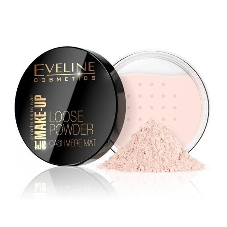 Eveline, Art Make-Up, matujący puder sypki, 02 Beige, 20 g