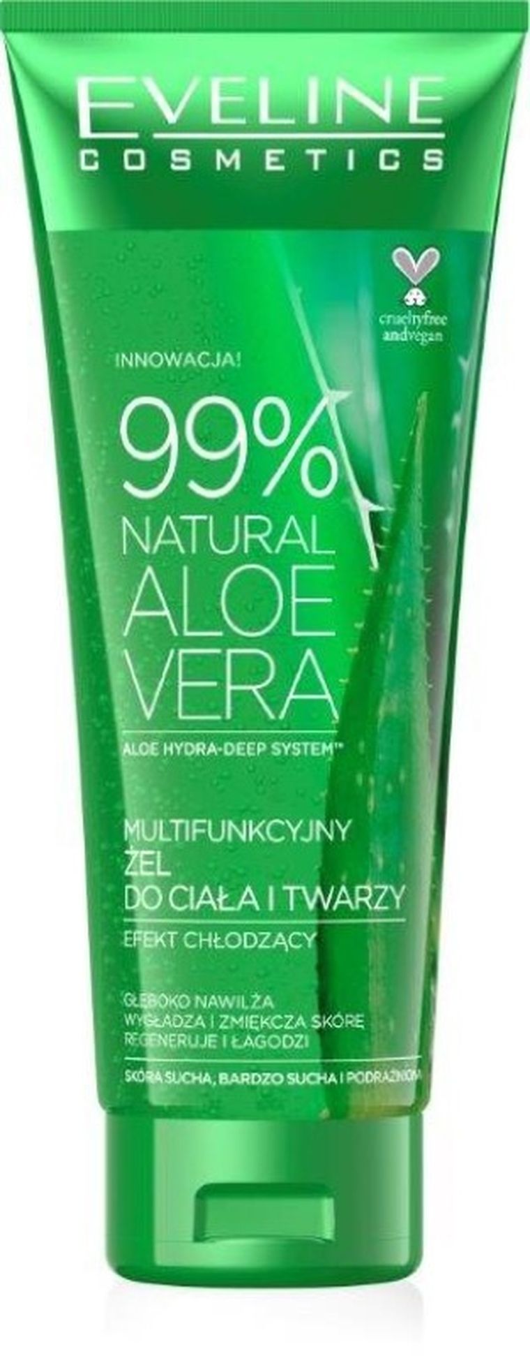 Eveline, Body, żel multifunkcyjny, 99% Aloe Vera