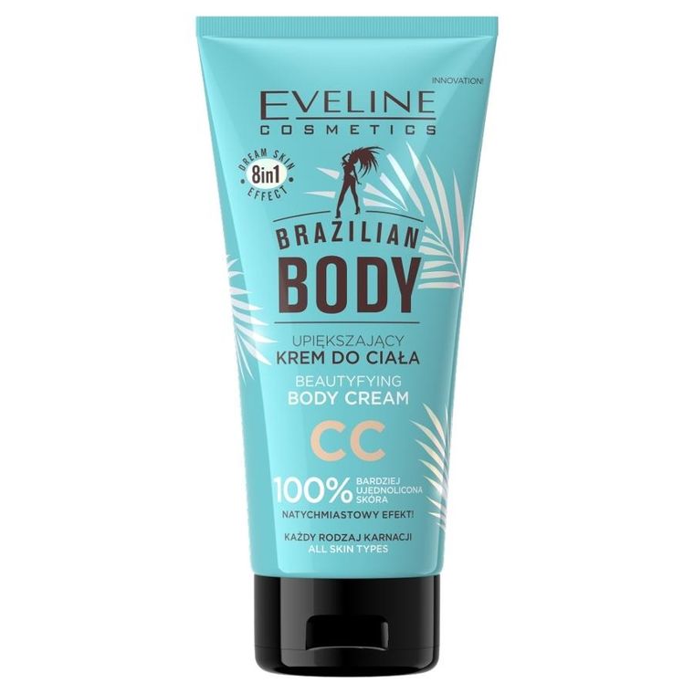 Eveline, brazilian body, upiększający krem cc do ciała, 140 ml