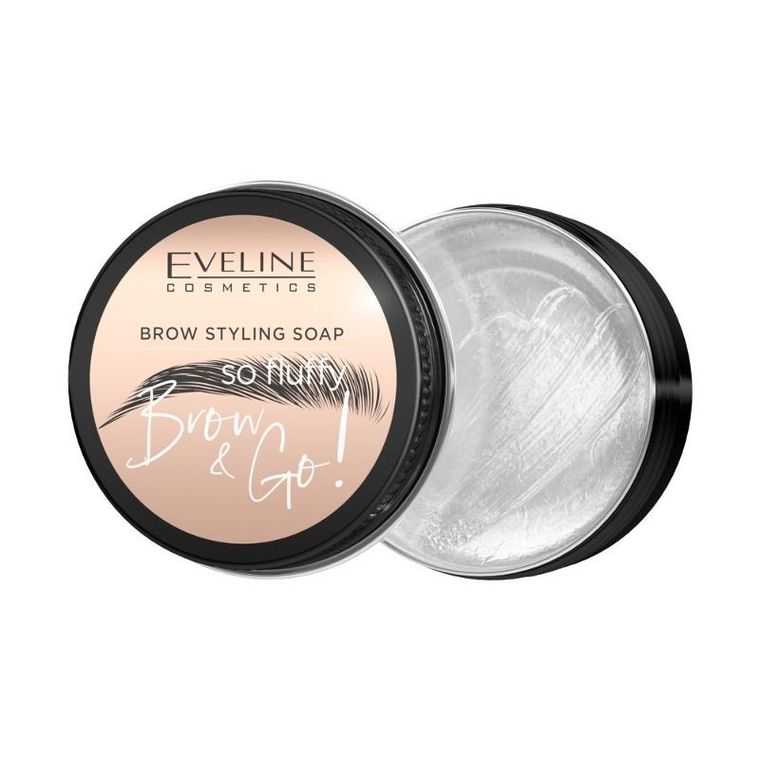 Eveline, Brow & Go!, mydełko do stylizacji brwi, So Fluffy, 25g