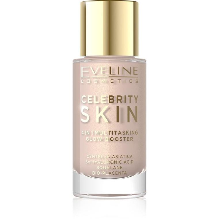 Eveline, Celebrity Skin, wielofunkcyjna baza do twarzy glow booster, 01n universal light, 30 ml