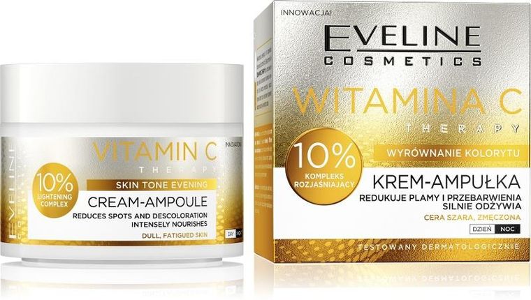 Eveline, Collagen Therapy, krem, ampułka, 50 ml