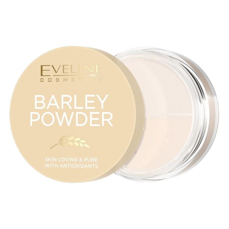 Eveline Cosmetics, Barley Powder, puder sypki z mączką jęczmienną, 8g