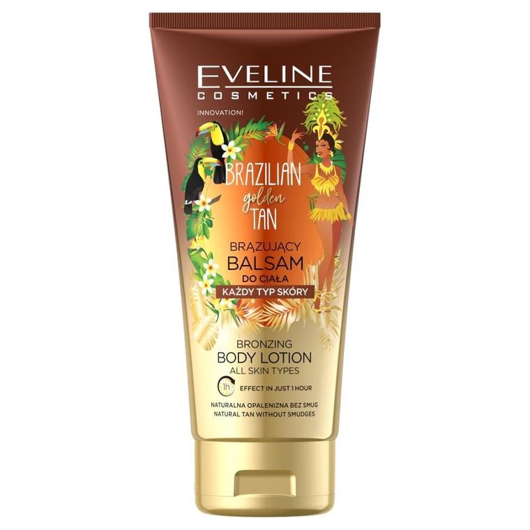 Eveline Cosmetics, Brazilian Body, brązujący balsam do ciała, 150 ml