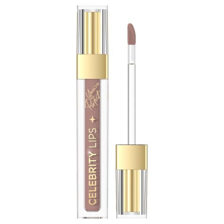 Eveline Cosmetics, Celebrity Lips, długotrwała blurująca pomadka matowa w płynie, 02NW, 4 ml