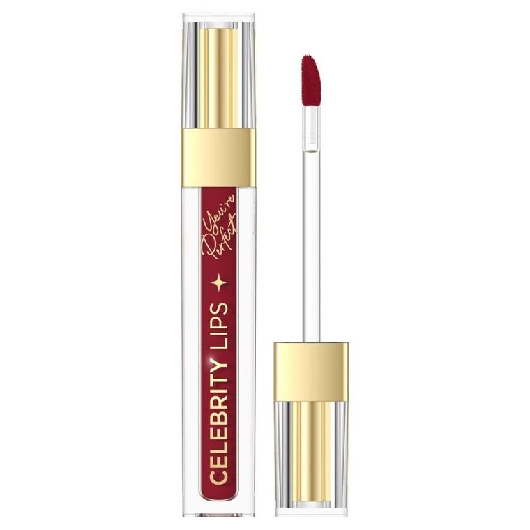 Eveline Cosmetics, Celebrity Lips, długotrwała blurująca pomadka matowa w płynie, 08N, 4 ml