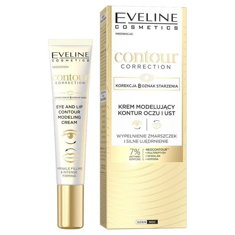 Eveline Cosmetics, Contour Correction, krem modelujący kontur oczu i ust, 20 ml