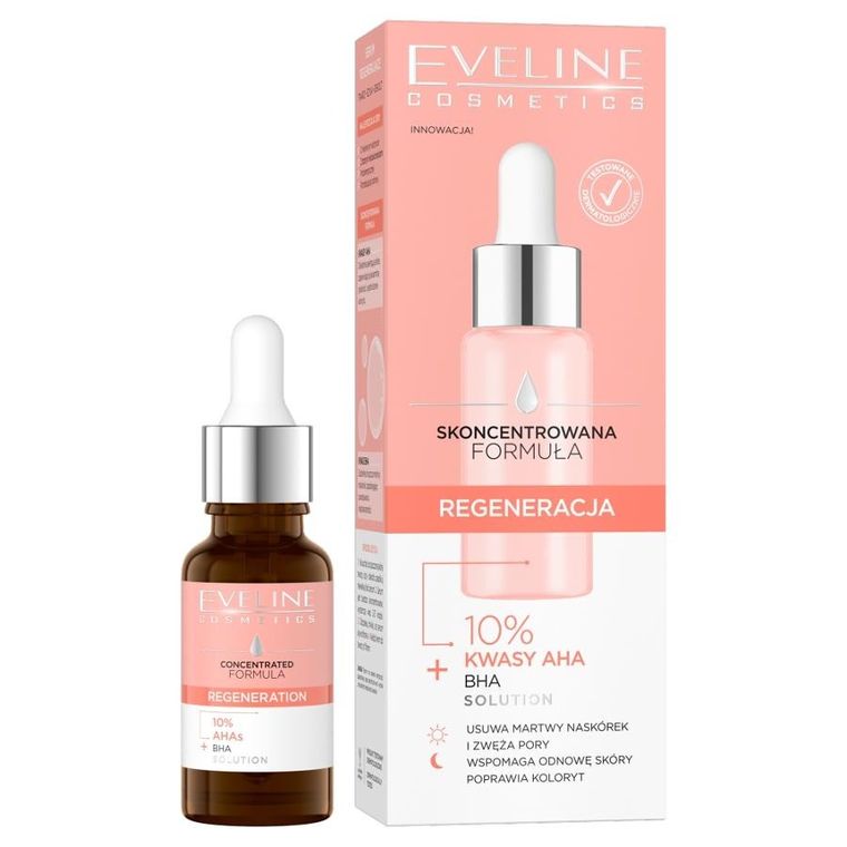 Eveline Cosmetics, Skoncentrowana Formuła, serum do twarzy, Regeneracja, 18 ml