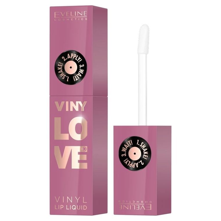 Eveline Cosmetics, VinyLove, długotrwała pomadka płynna z efektem winylowym, 03 Bestie, 4 ml