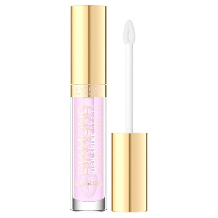 Eveline, Diamond High Shine Serum, błyszczyk-serum do ust, 18 Cinderella, 5 ml