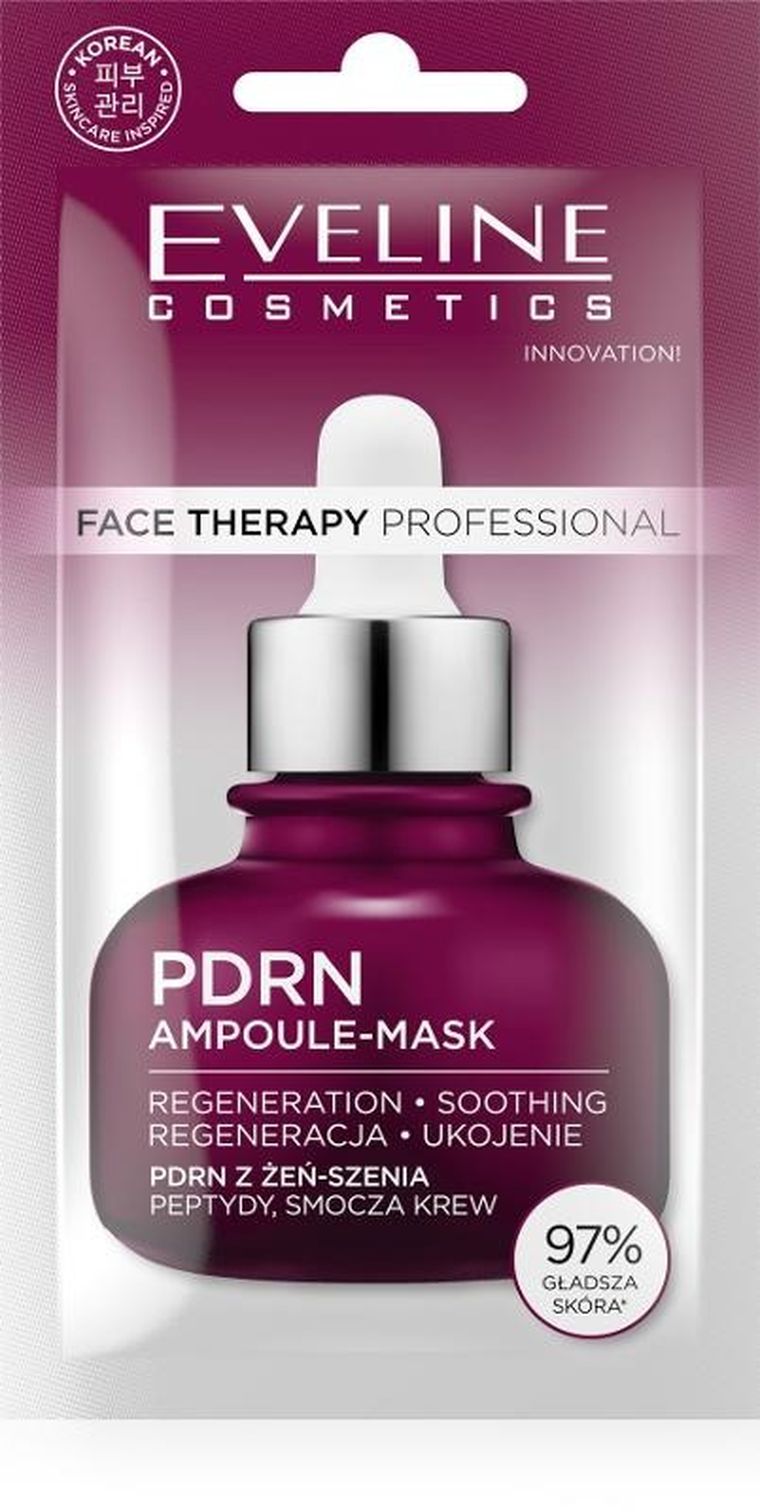 Eveline, face therapy professional, maseczka odbudowująca barierę hydrolipidową, 8 ml