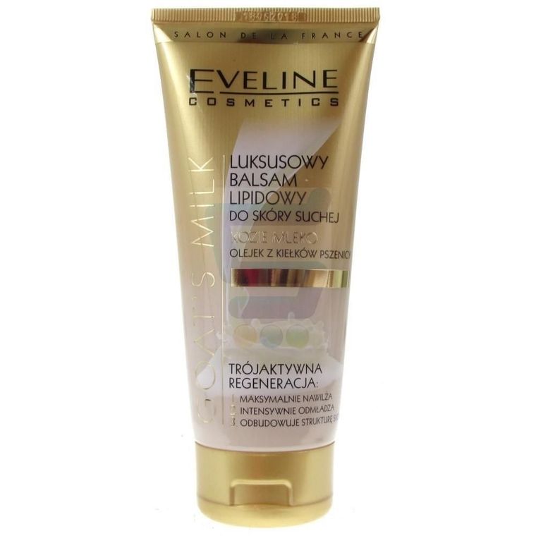 Eveline, Goat's Milk, luksusowy balsam lipidowy do skóry suchej, 200 ml