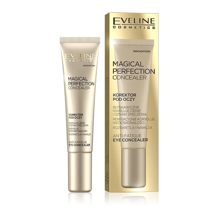 Eveline, Magical Perfection Concealer, korektor pod oczy 02 Medium, 15 ml