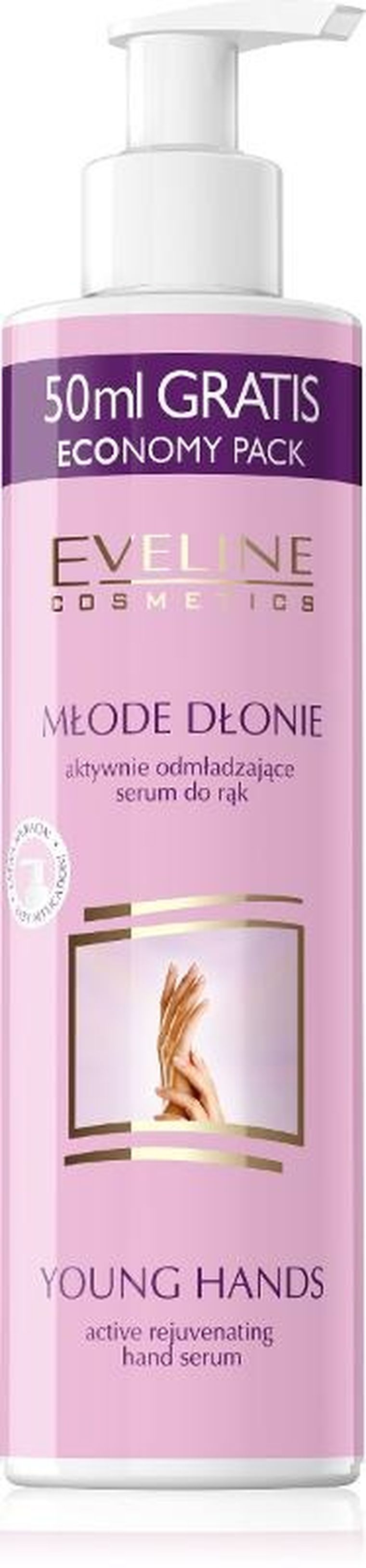 Eveline, Młode Dłonie, aktywnie odmładzające serum do rąk, 245 ml