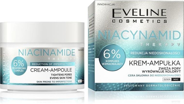 Eveline, Niacynamid Therapy, krem, ampułka, 50 ml