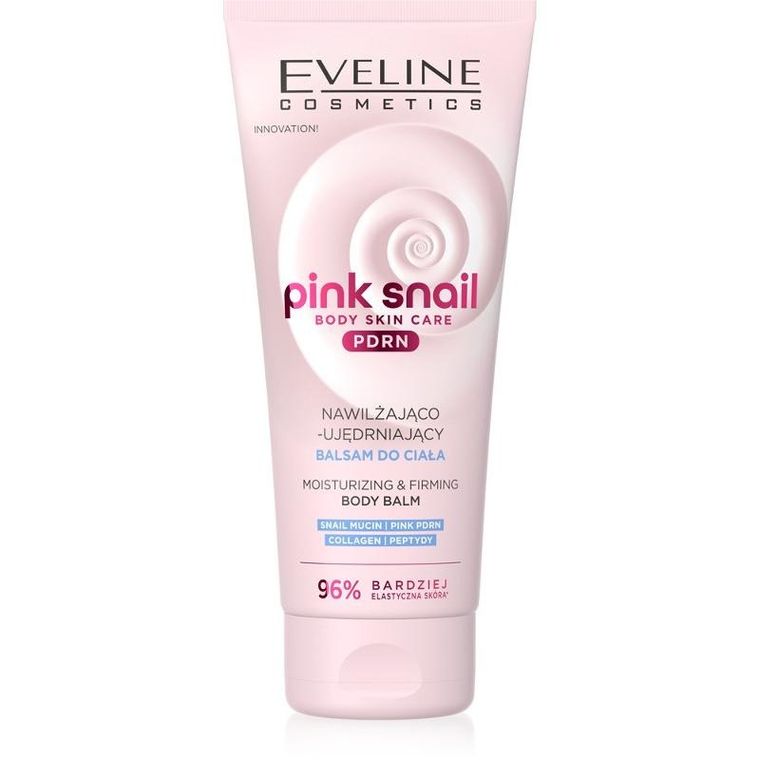 Eveline, Pink Snail, nawilżająco-ujędrniający balsam do ciała, 200 ml