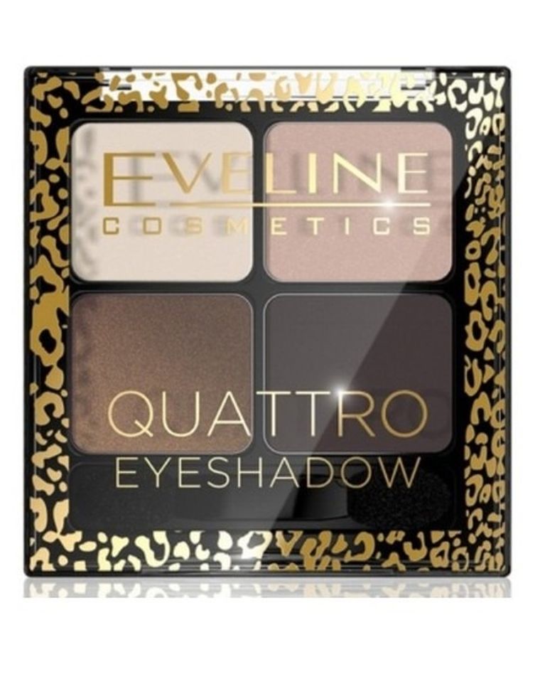 Eveline, Quattro Eyeshadow, poczwórny cień do powiek, nr 09, 0,06g