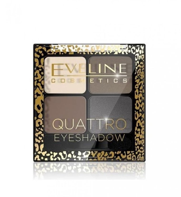 Eveline, Quattro Eyeshadow, poczwórny cień do powiek, nr 10, 0,06g