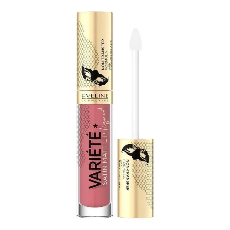 Eveline, Variete Satin Matt, pomadka w płynie, nr 05, 4.5 ml