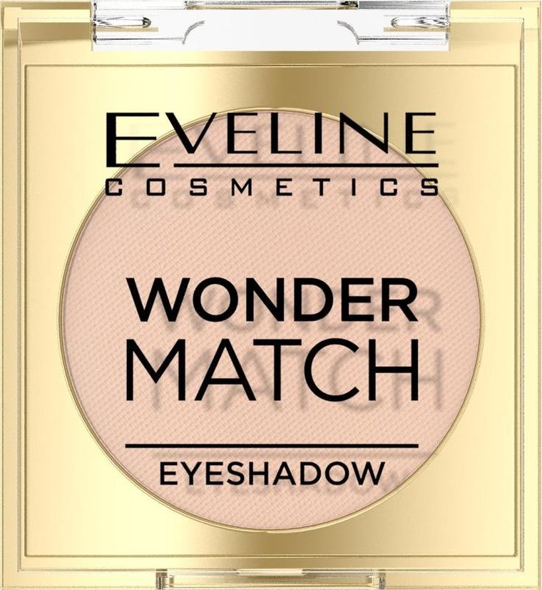 Eveline, Wonder Match, cień do powiek, nr 01, base, 3 g
