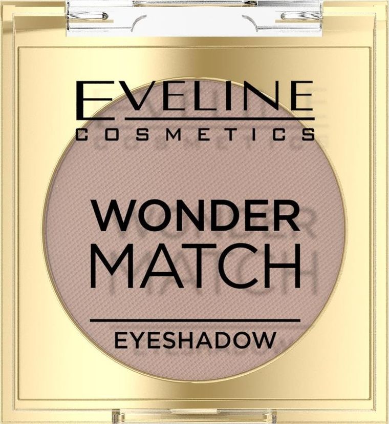 Eveline, Wonder Match, cień do powiek, nr 02, neutral nude, 3 g