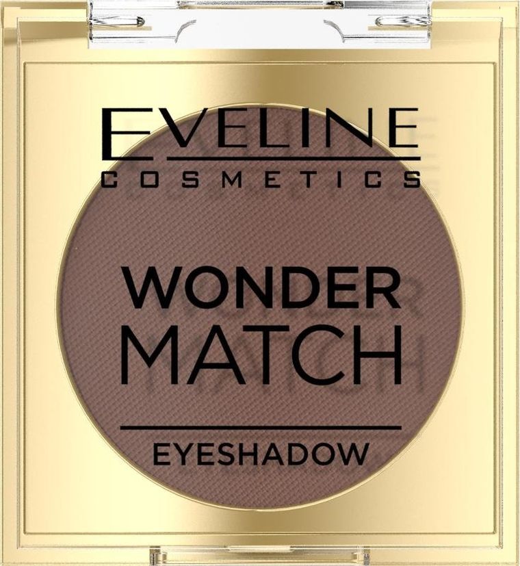 Eveline, Wonder Match, cień do powiek, nr 04, brown, 3 g