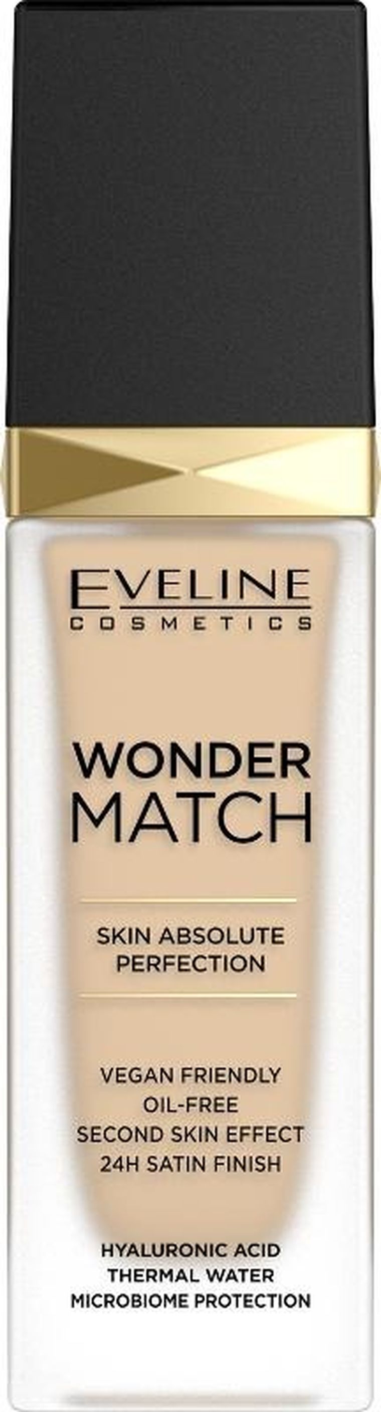 Eveline, Wonder Match, luksusowy podkład dopasowujący się, nr 11 Almond, 30 ml