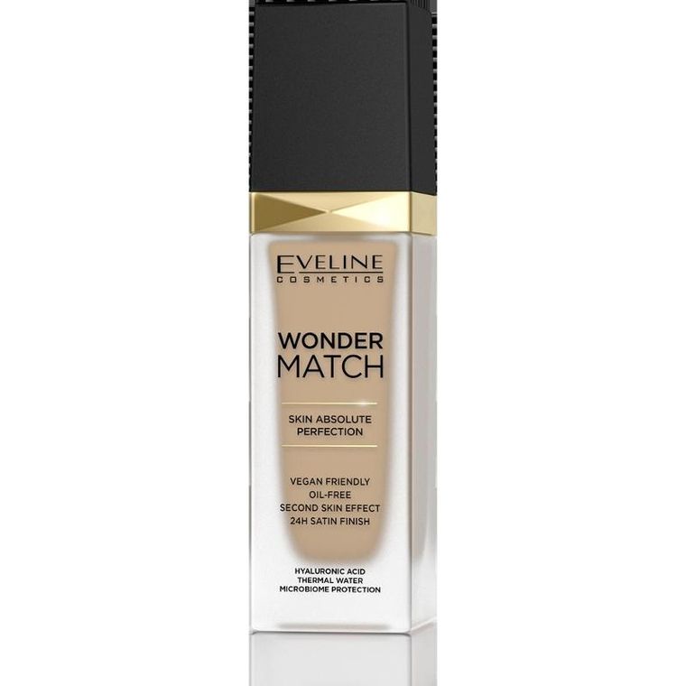 Eveline, Wonder Match, podkład dopasowujący się do cery, nr 30 cool beige, 30 ml