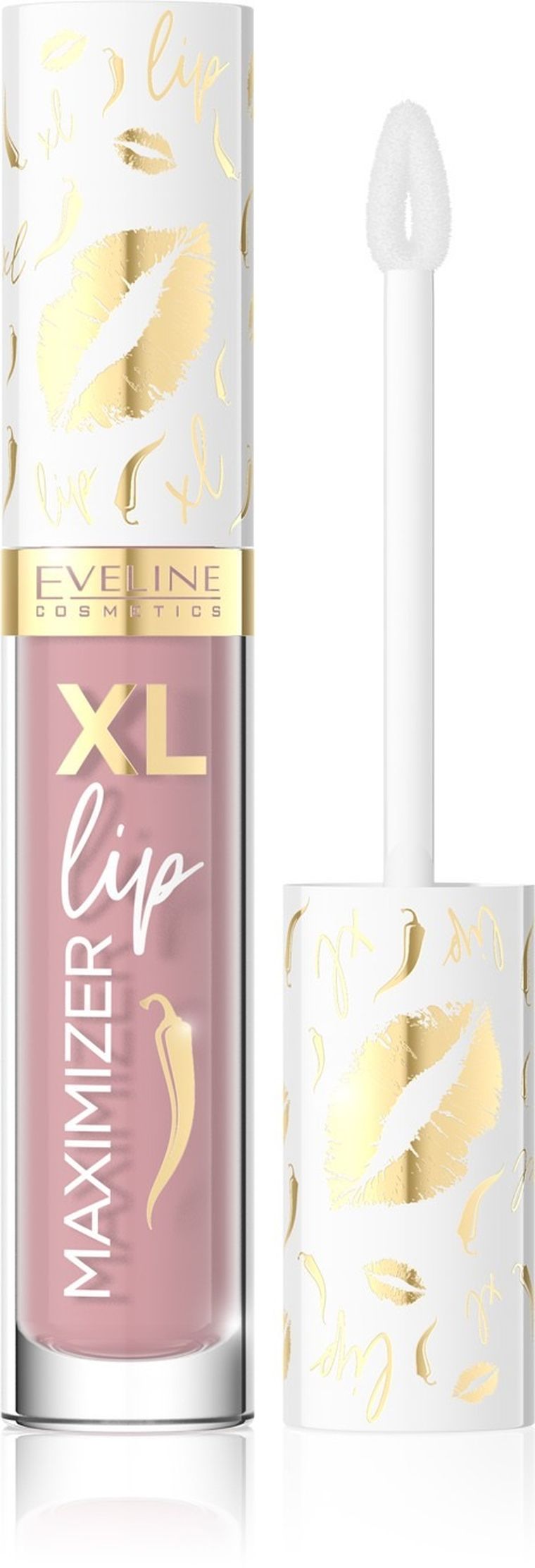 Eveline, XL Lip Maximizer, błyszczyk do ust, nr 02 Bora Bora, 4.5 ml